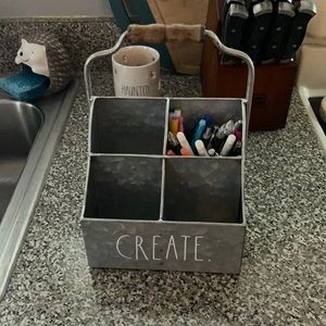 Rae Dunn Craft tool holder “create”